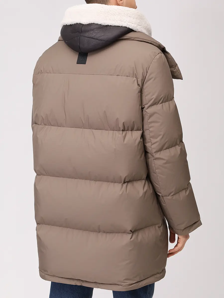 Пуховик стеганый