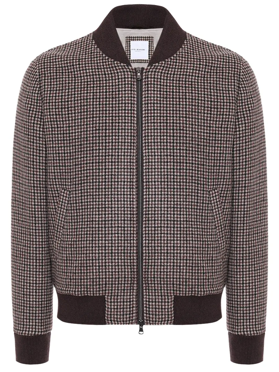 Бомбер шерстяной