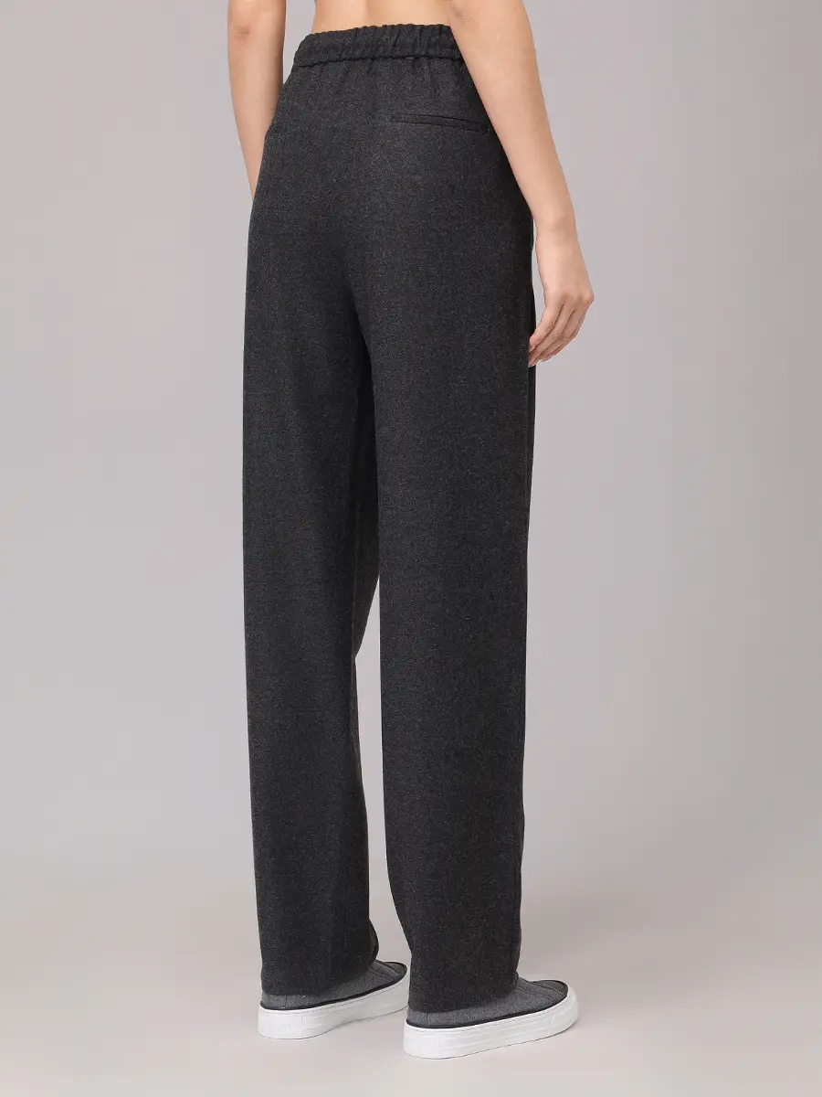 Брюки из вискозы и шерсти