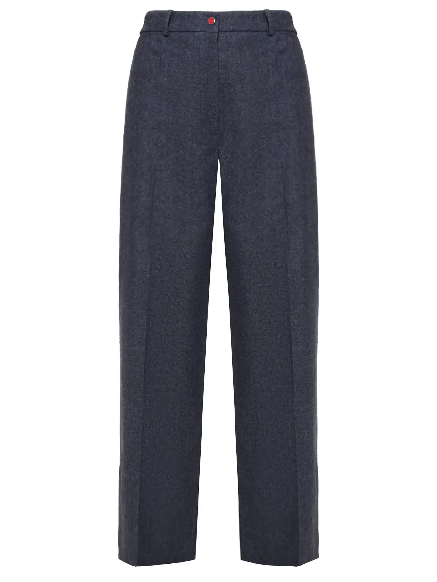 Брюки из кашемира и хлопка