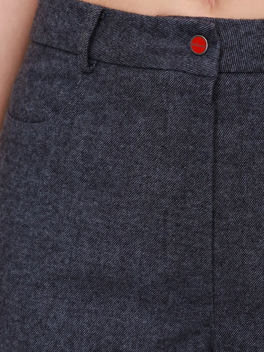 Брюки из кашемира и хлопка