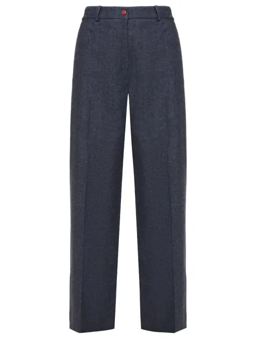 Брюки из кашемира и хлопка KITON