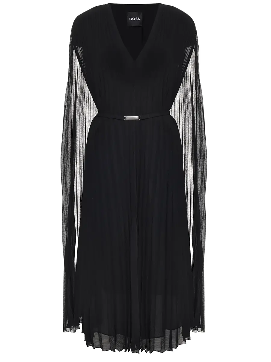 Платье плиссированное