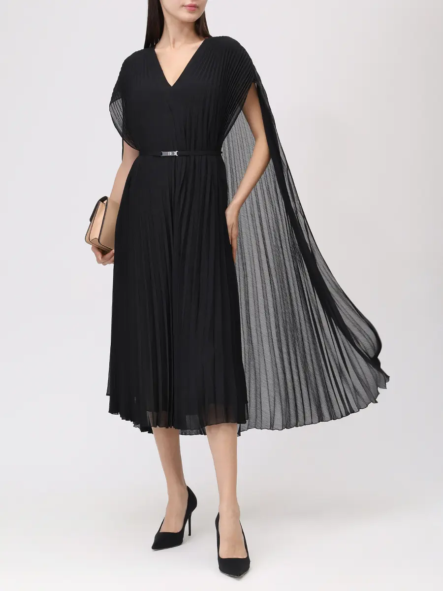 Платье плиссированное