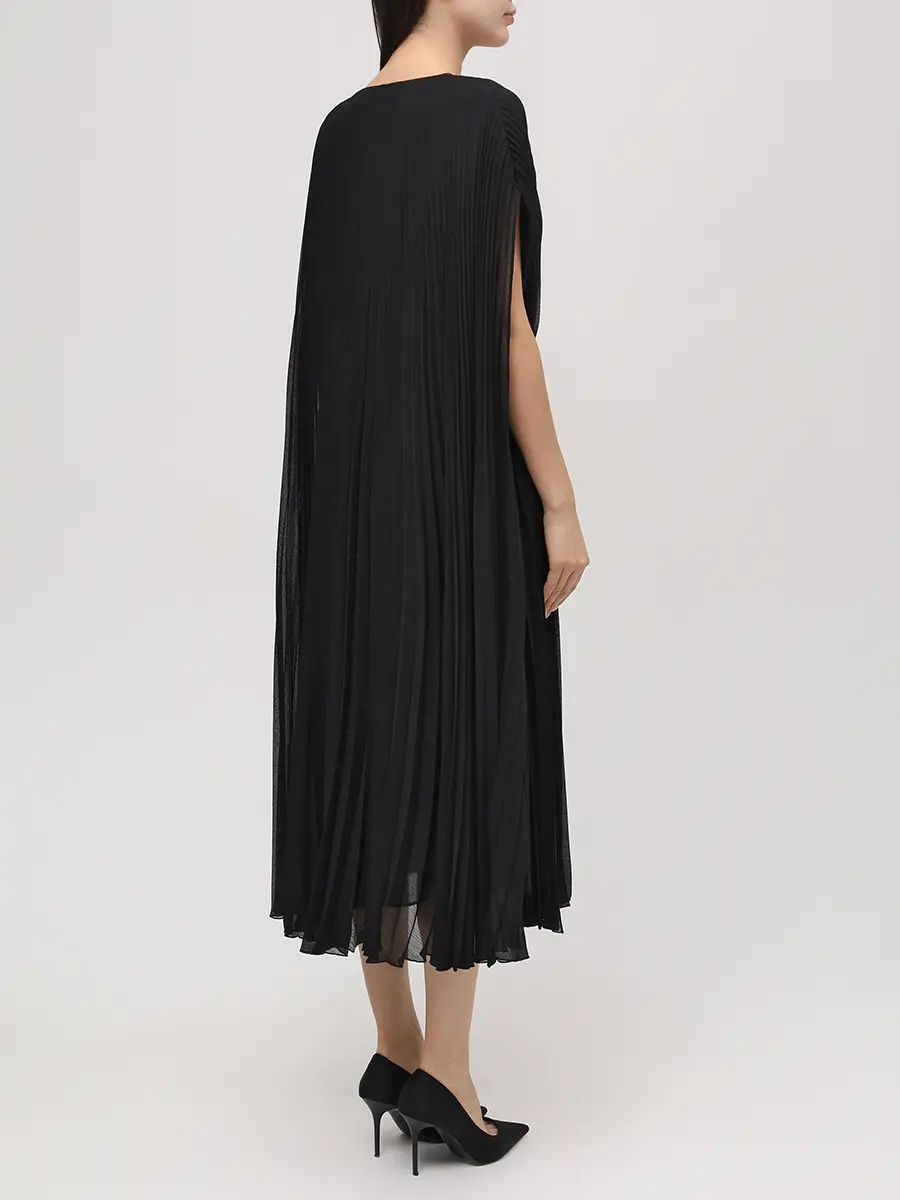 Платье плиссированное