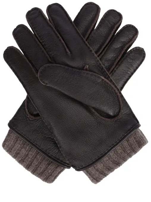 Перчатки кожаные AGNONA