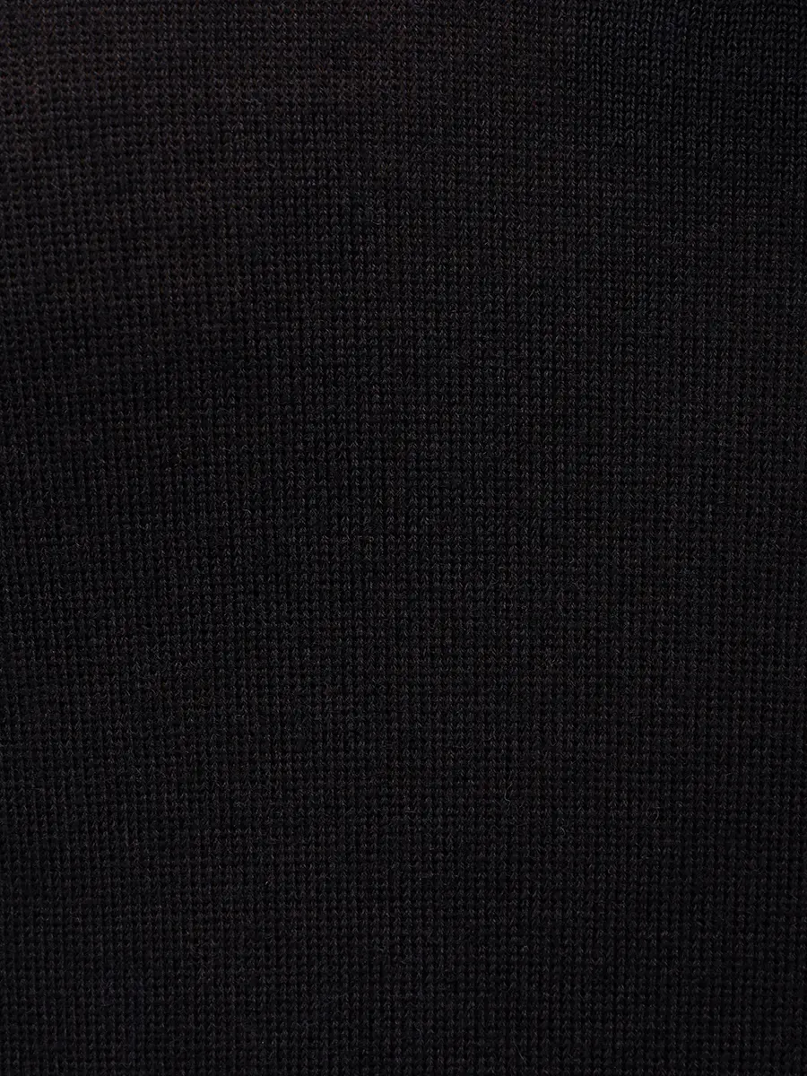 Поло из шерсти и шелка