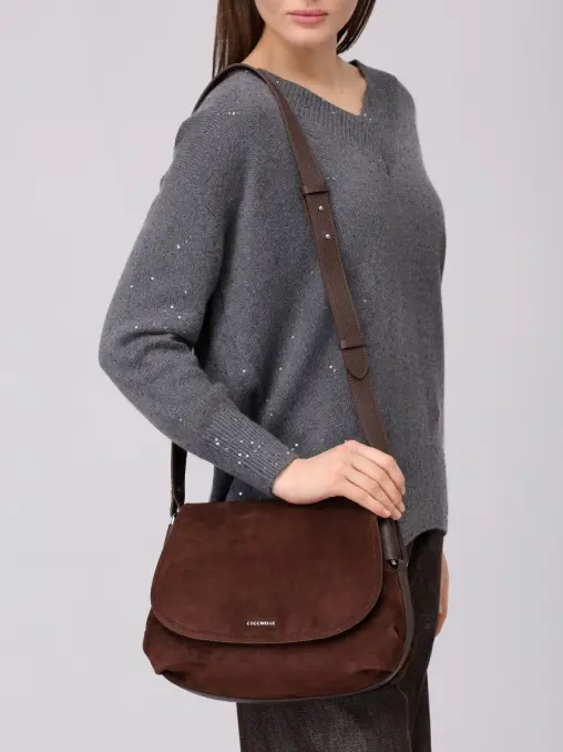 Сумка замшевая Rebekka COCCINELLE