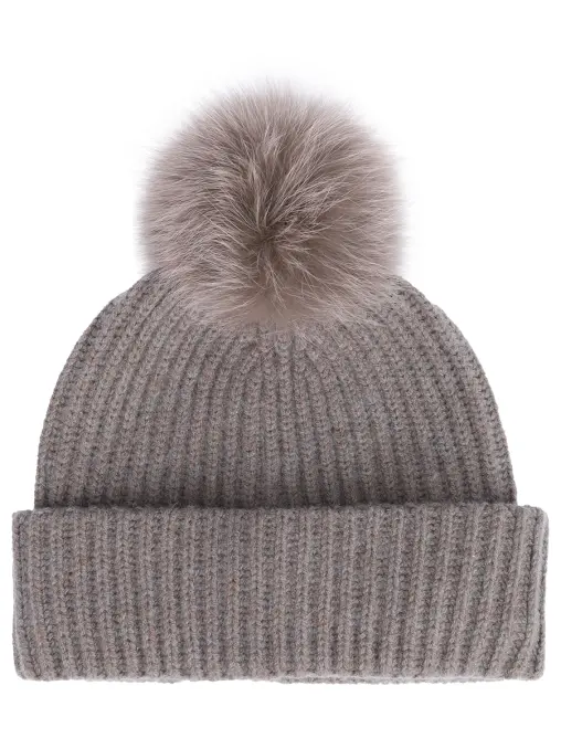 Шапка из шерсти и кашемира YVES SALOMON