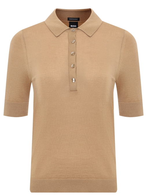 Поло шерстяное BOSS