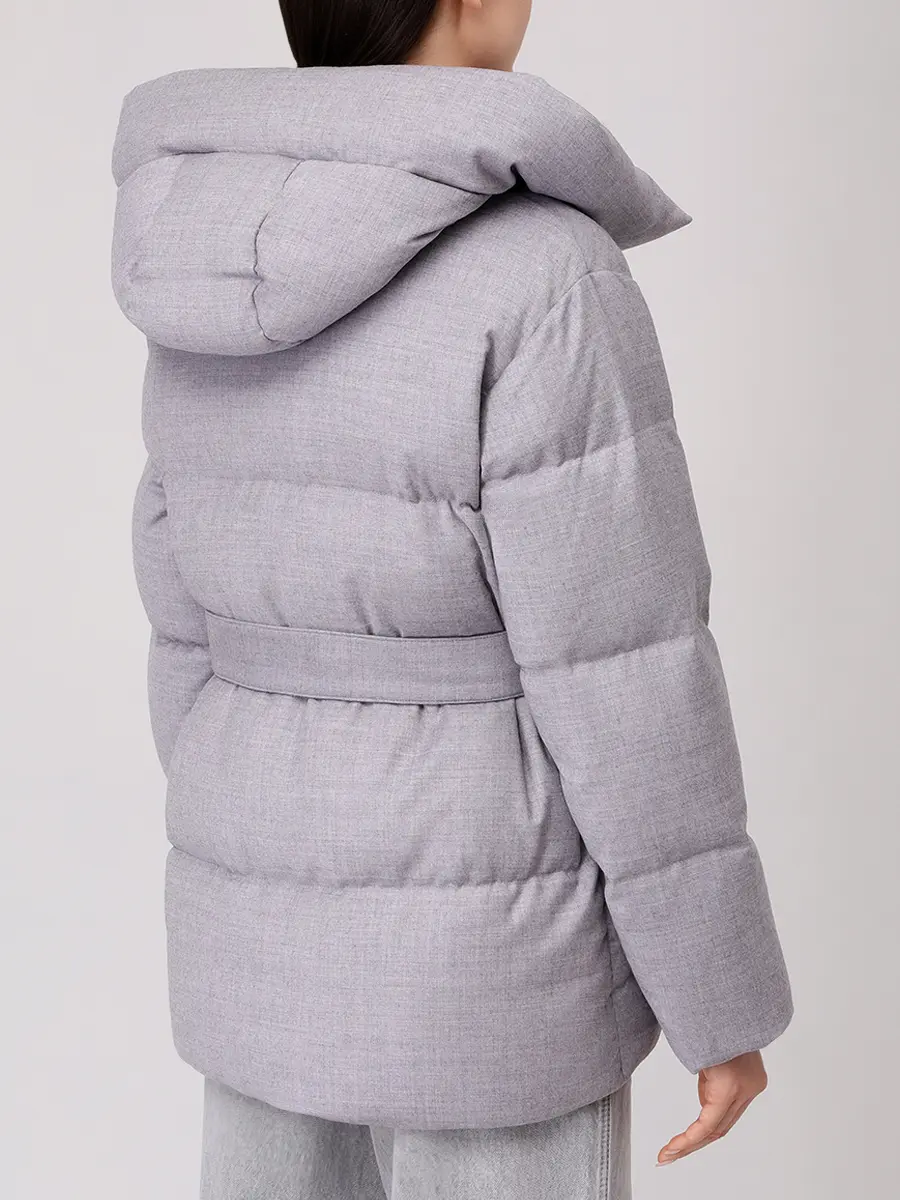 Пуховик стеганый