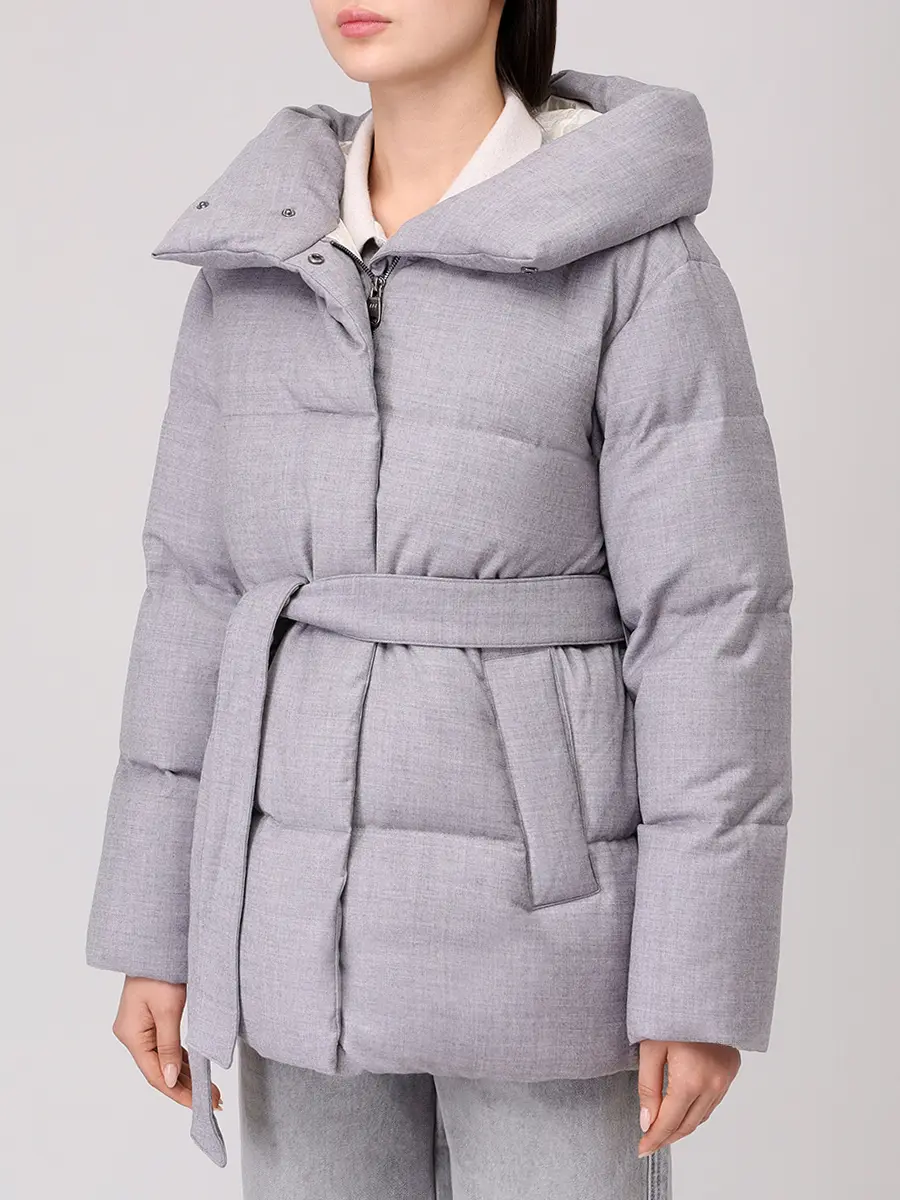 Пуховик стеганый