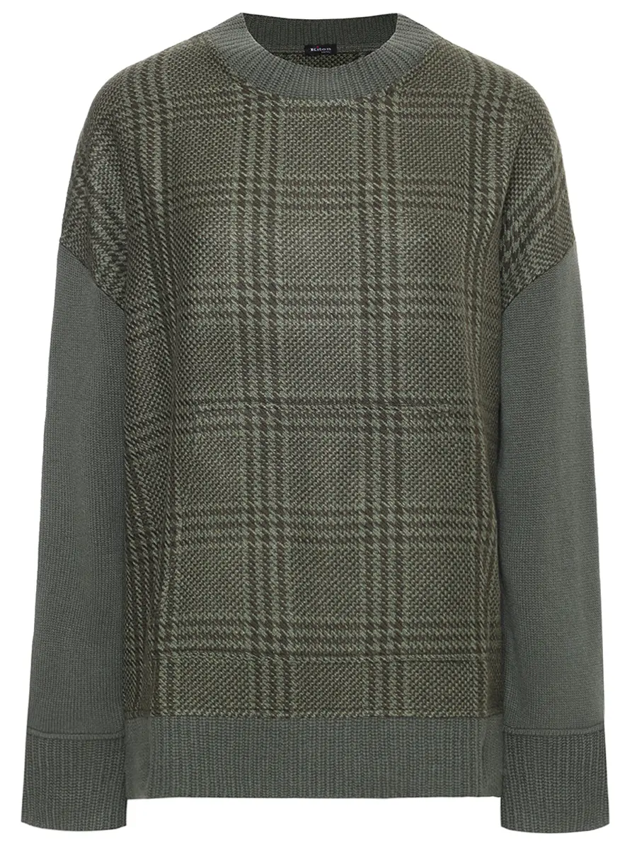 Толстовка из кашемира и шелка