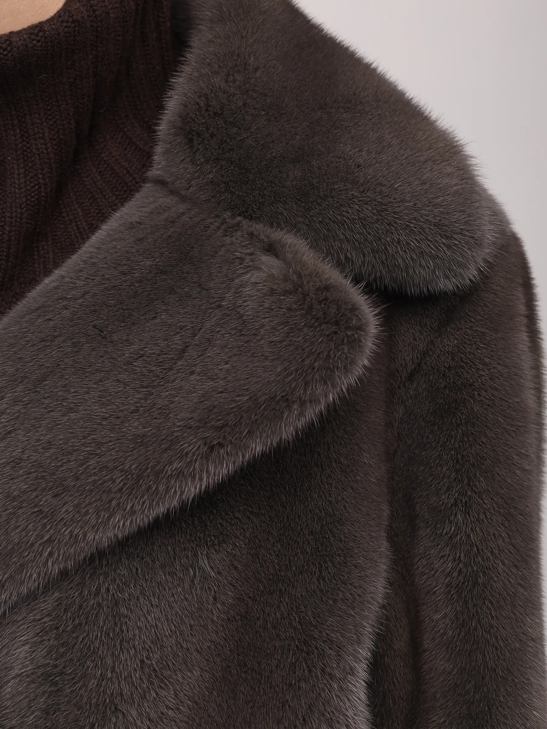 Полушубок норковый