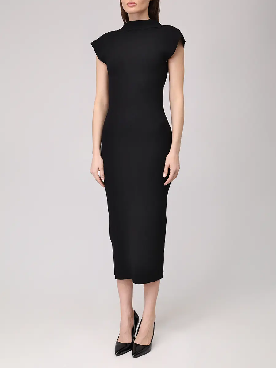 Платье из вискозы