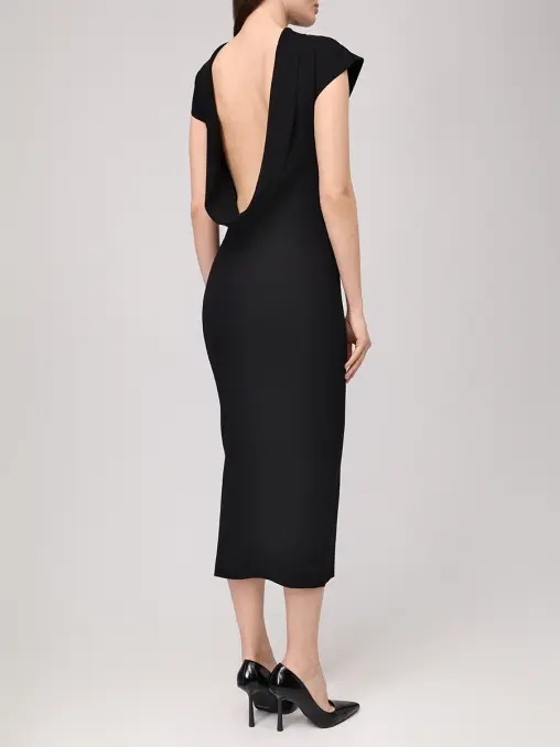 Платье из вискозы ALBERTA FERRETTI