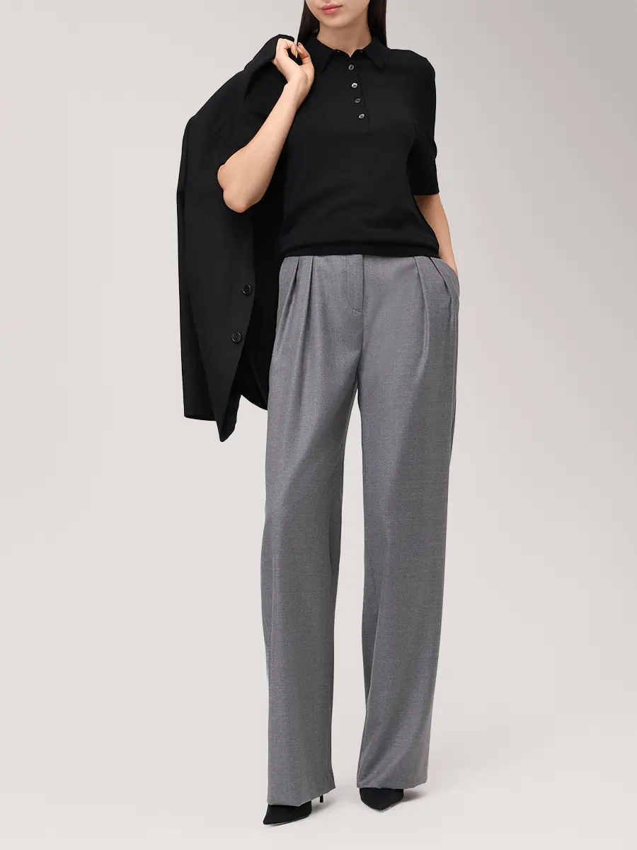 Поло шерстяное