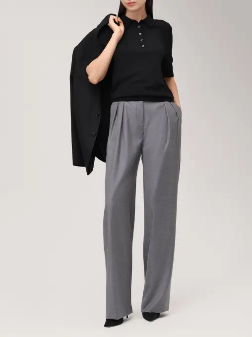 Поло шерстяное BOSS