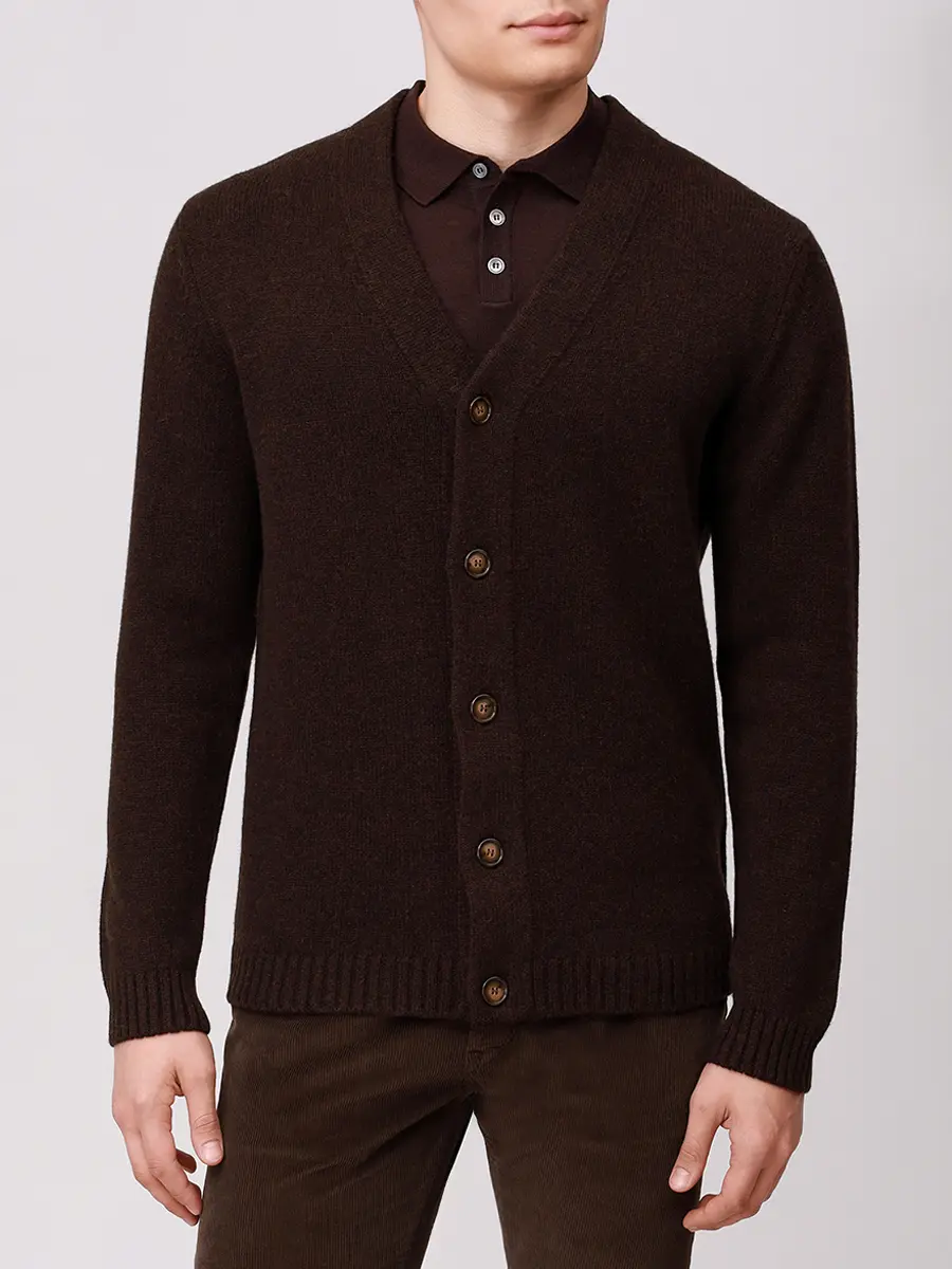 Кардиган шерстяной