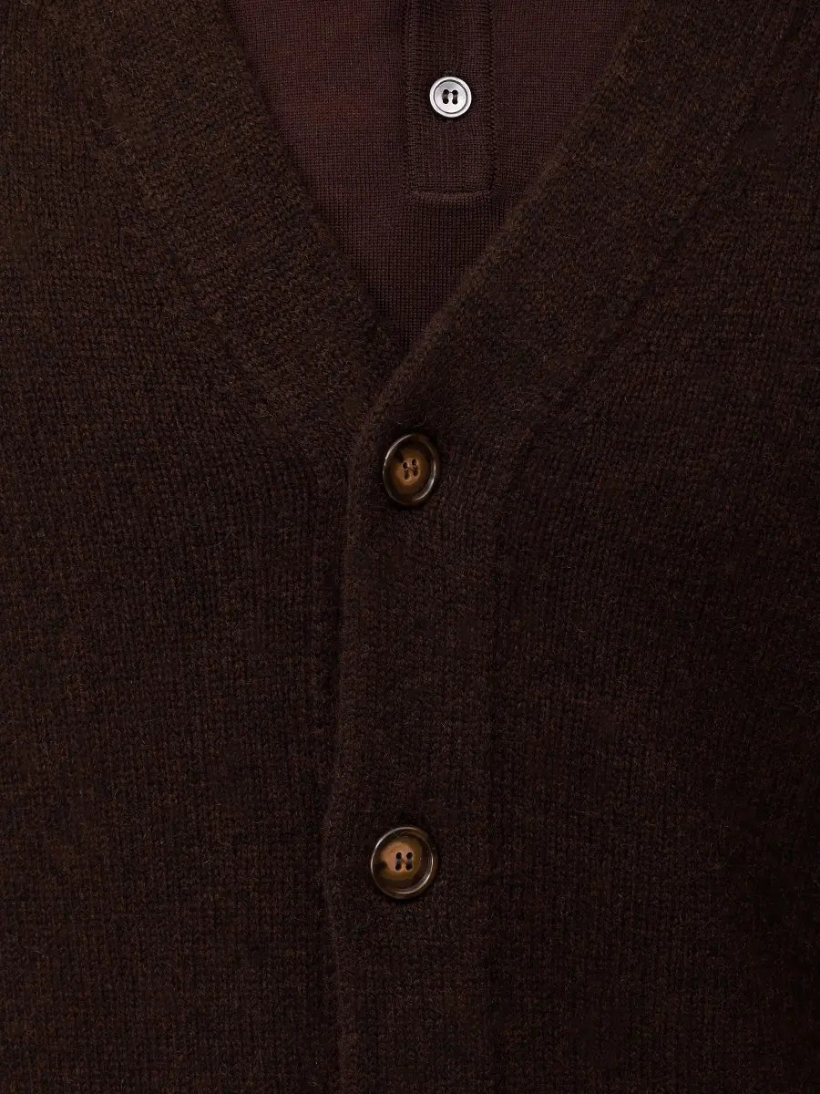 Кардиган шерстяной