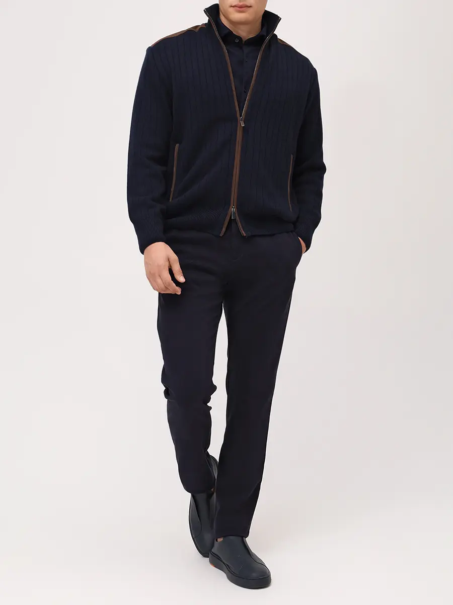 Рубашка Regular Fit из шерсти и шелка