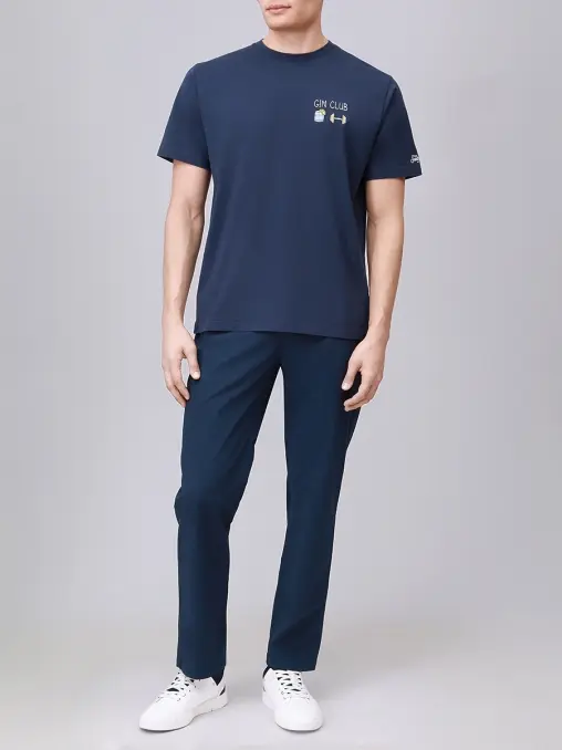 Футболка хлопковая MC2 SAINT BARTH