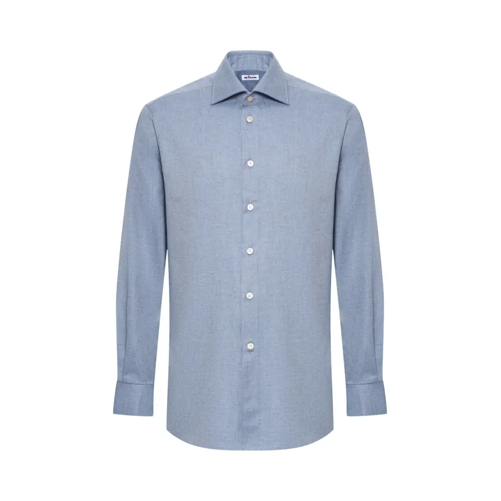Рубашка Slim Fit из хлопка и лиоцелла