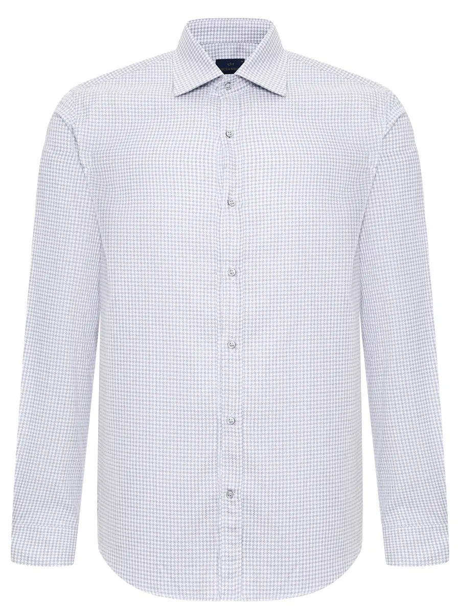 Рубашка Regular Fit хлопковая