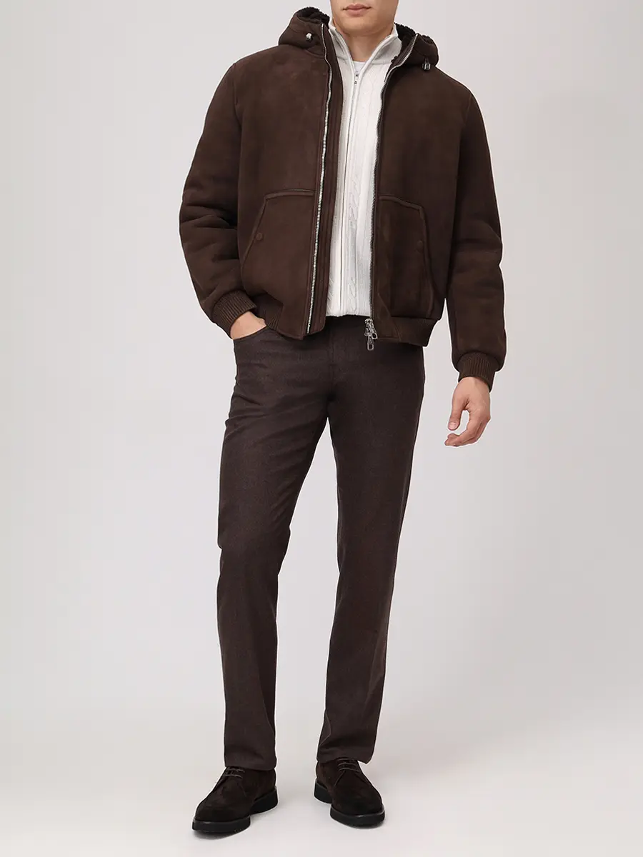 Чиносы Regular Fit шерстяные