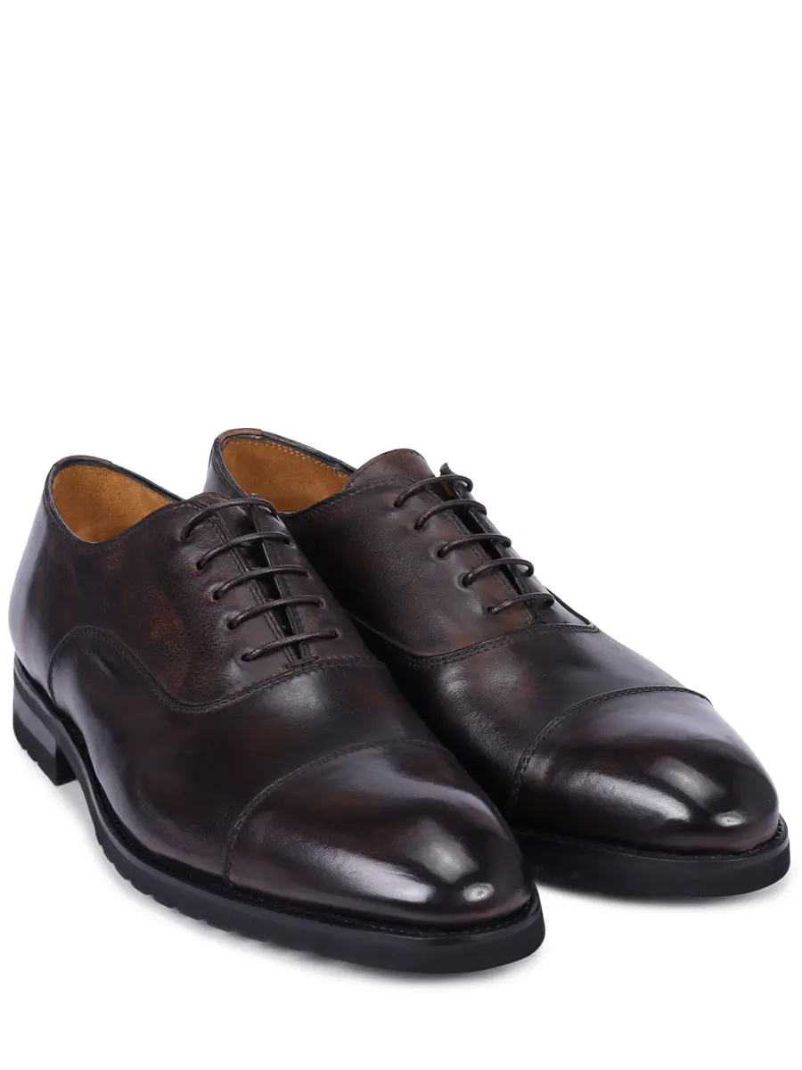 Оксфорды кожаные