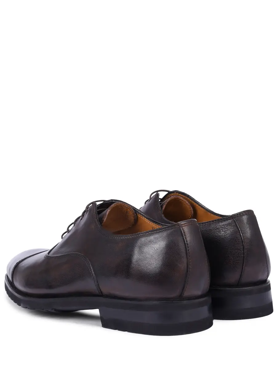 Оксфорды кожаные