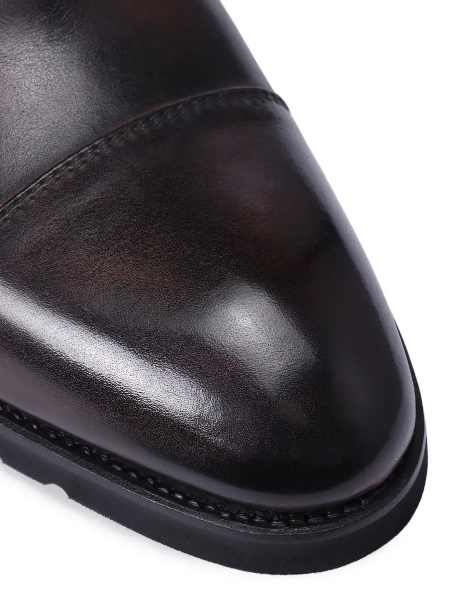 Оксфорды кожаные