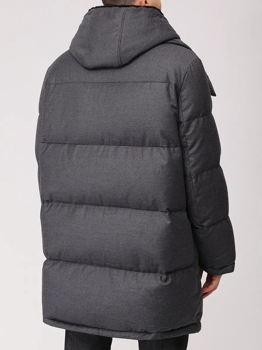 Пуховик стеганый