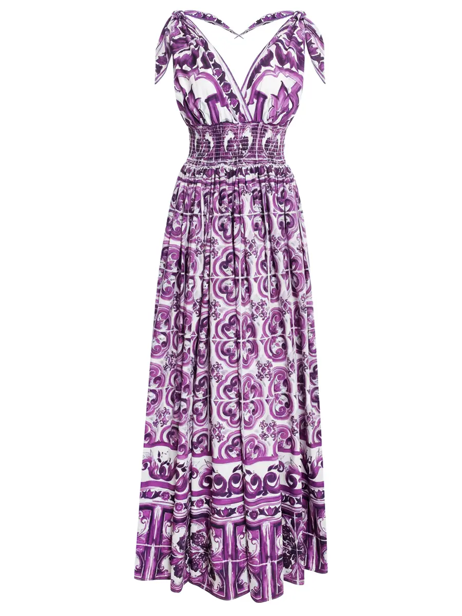 Платье хлопковое