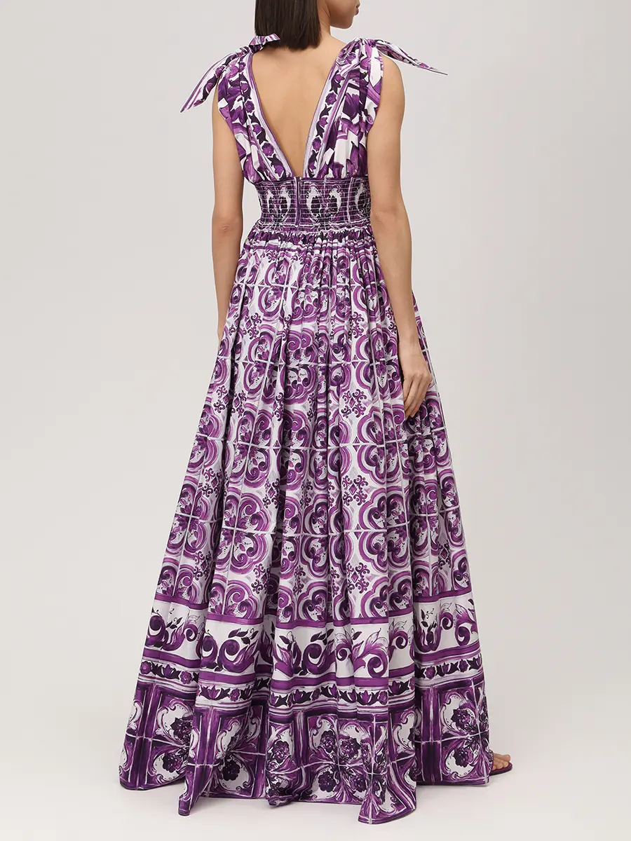 Платье хлопковое