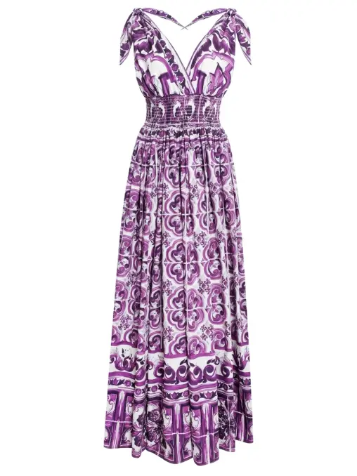 Платье хлопковое DOLCE & GABBANA