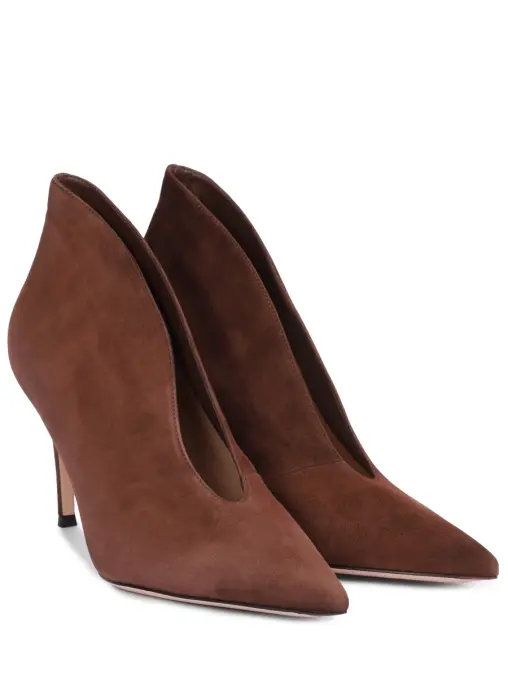 Ботильоны замшевые Vania GIANVITO ROSSI