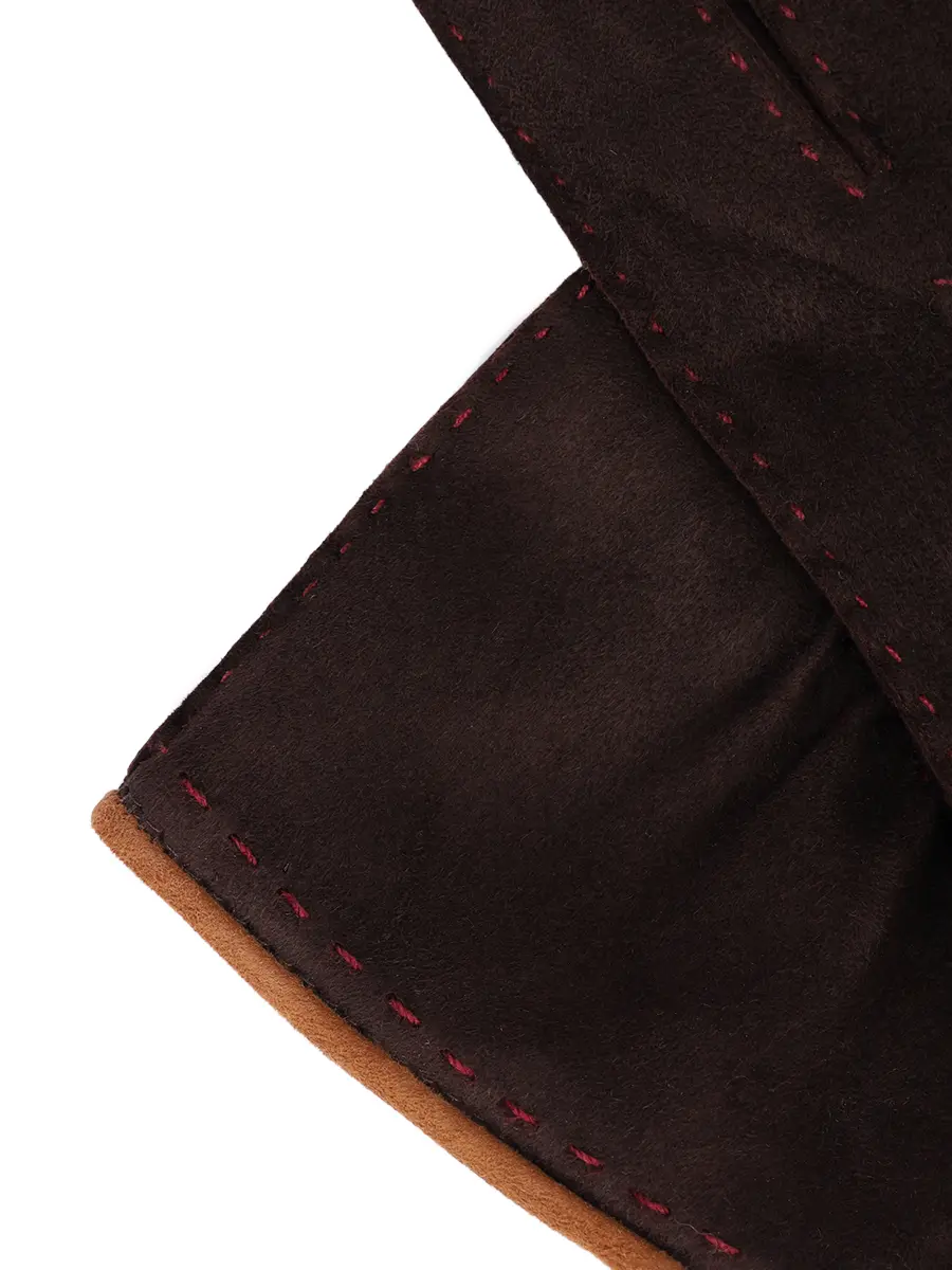 Перчатки замшевые