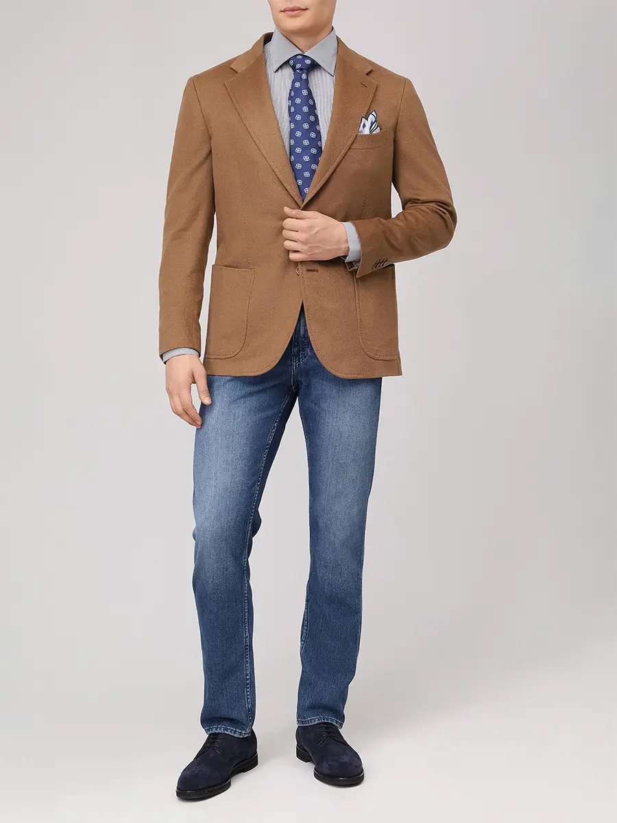 Рубашка Regular Fit хлопковая