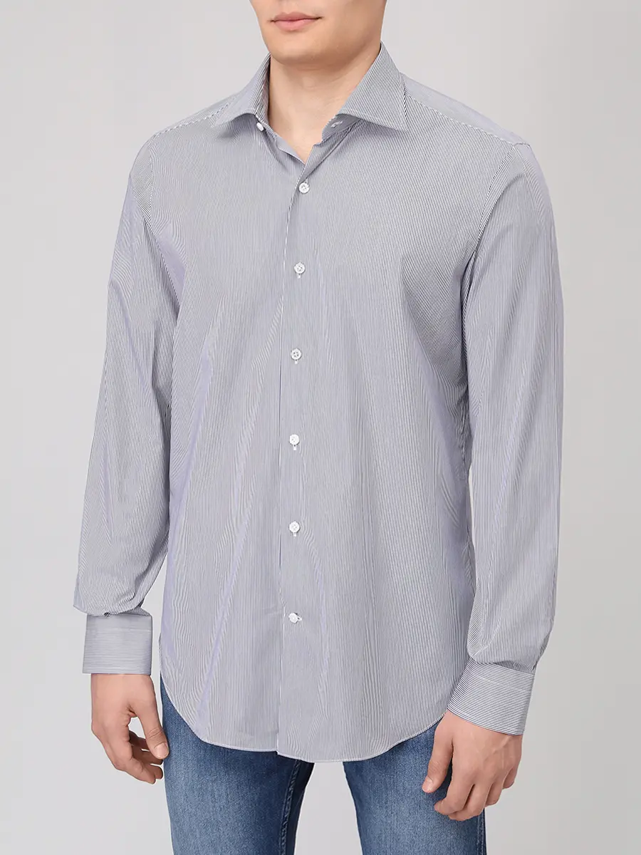 Рубашка Regular Fit хлопковая