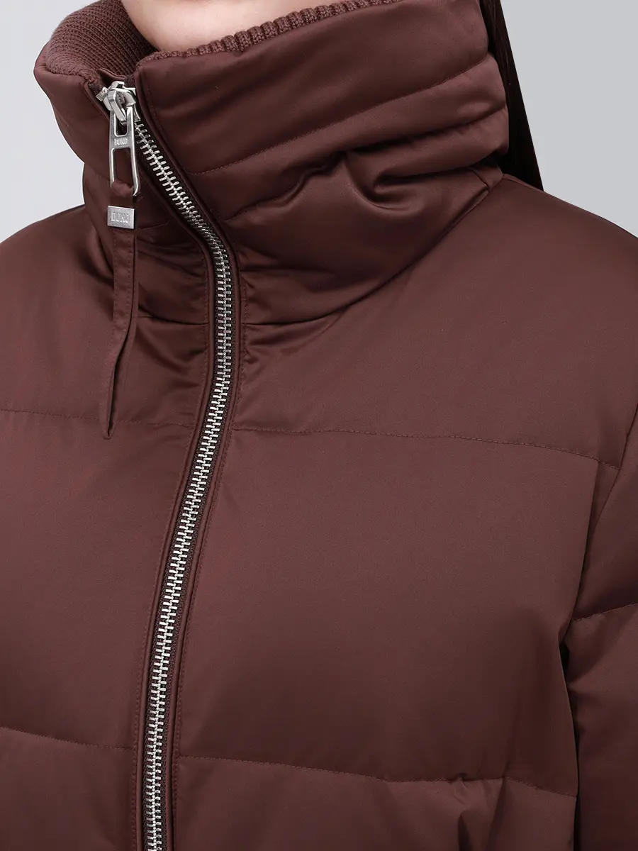 Пуховик стеганый