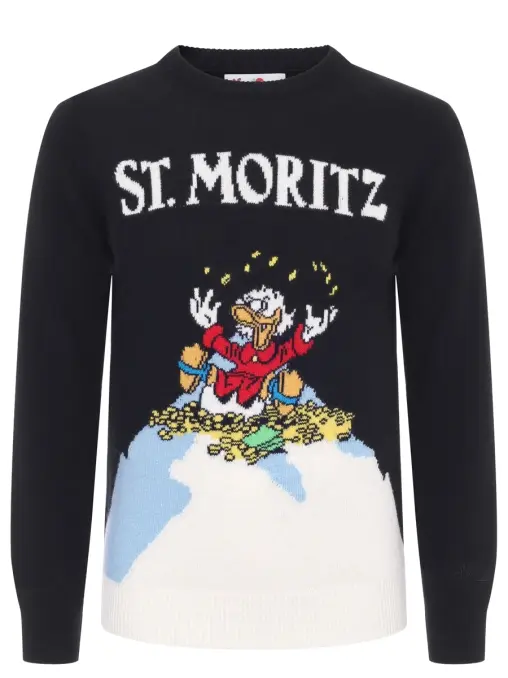 Джемпер из шерсти и вискозы MC2 SAINT BARTH