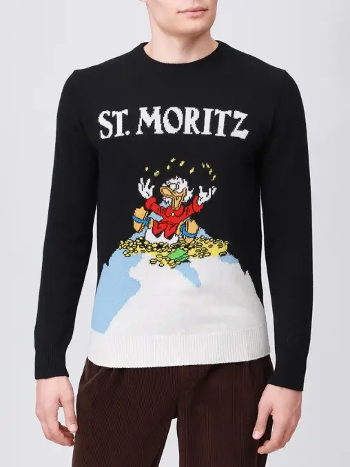 Джемпер из шерсти и вискозы MC2 SAINT BARTH