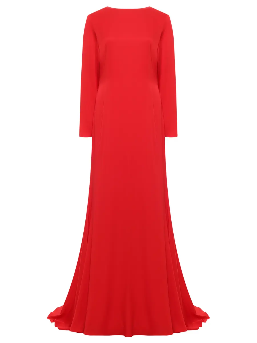 Платье шелковое