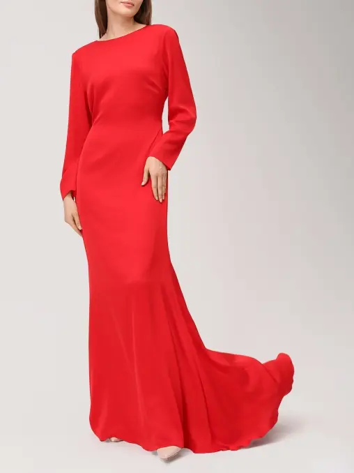 Платье шелковое OLOLOL