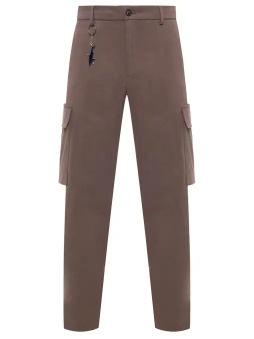 Брюки-карго из модала и хлопка PAUL & SHARK