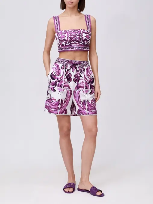 Шорты хлопковые DOLCE & GABBANA