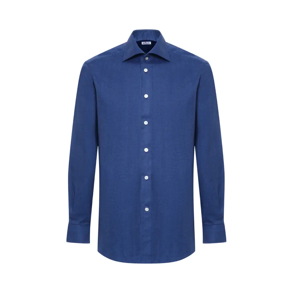 Рубашка Slim Fit из хлопка и лиоцелла