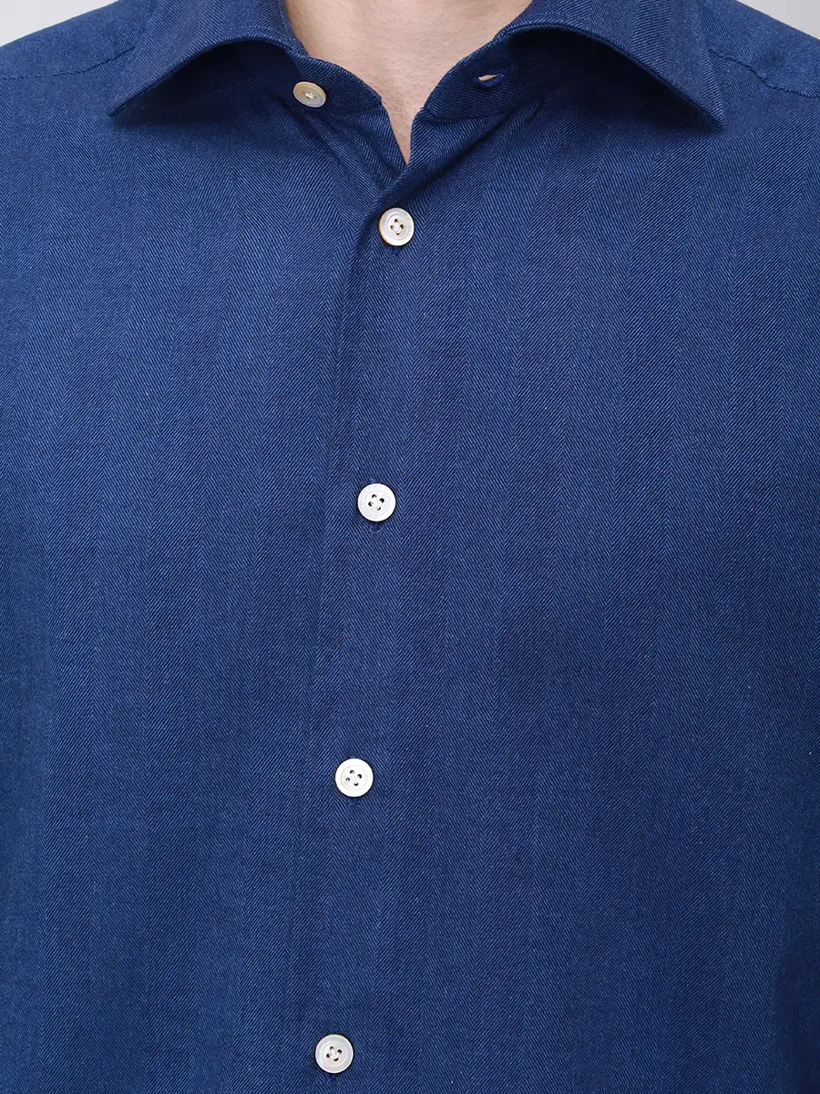 Рубашка Slim Fit из хлопка и лиоцелла