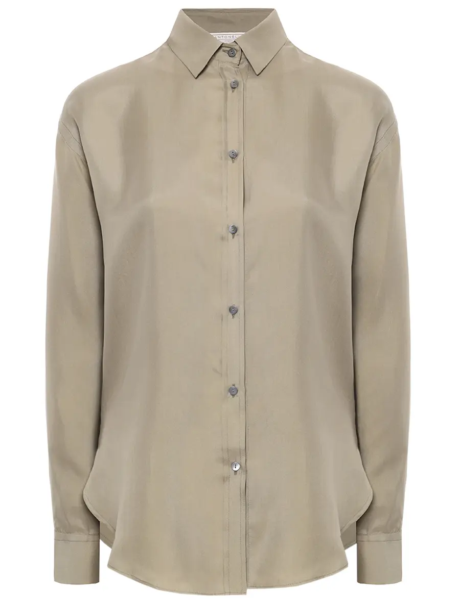 Рубашка шелковая